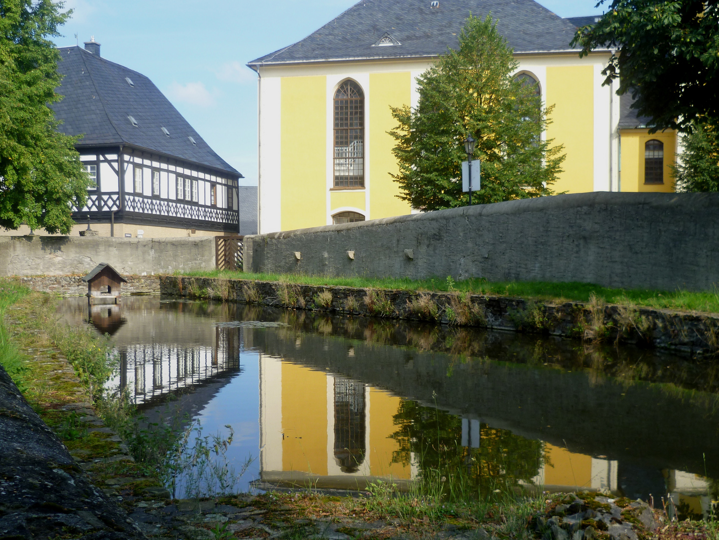 Schöne Spiegelung