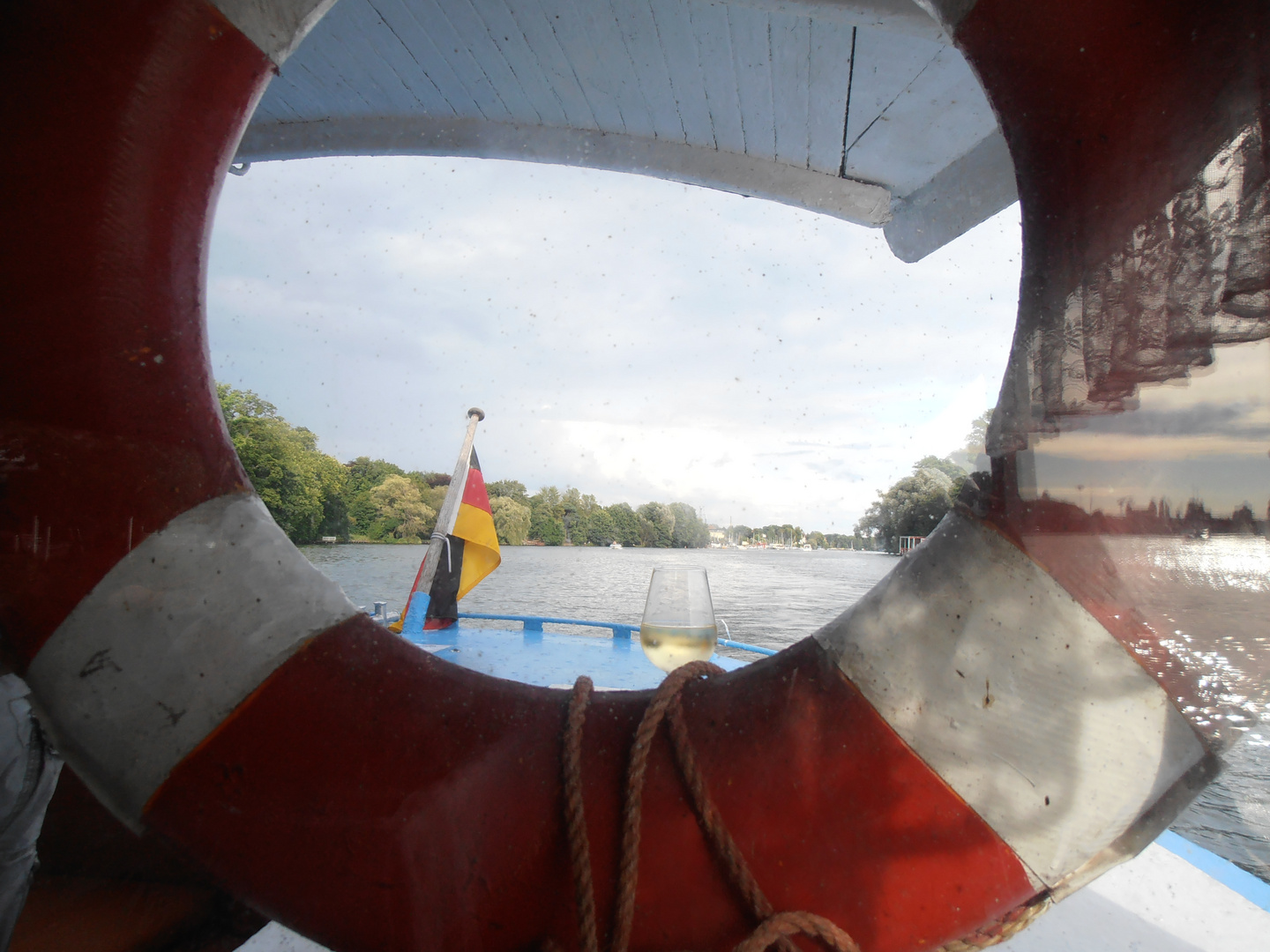 ..schöne stunden auf dem boot