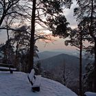 Schöne Südpfalz, Blick vom Schletterberg ins Wasgau