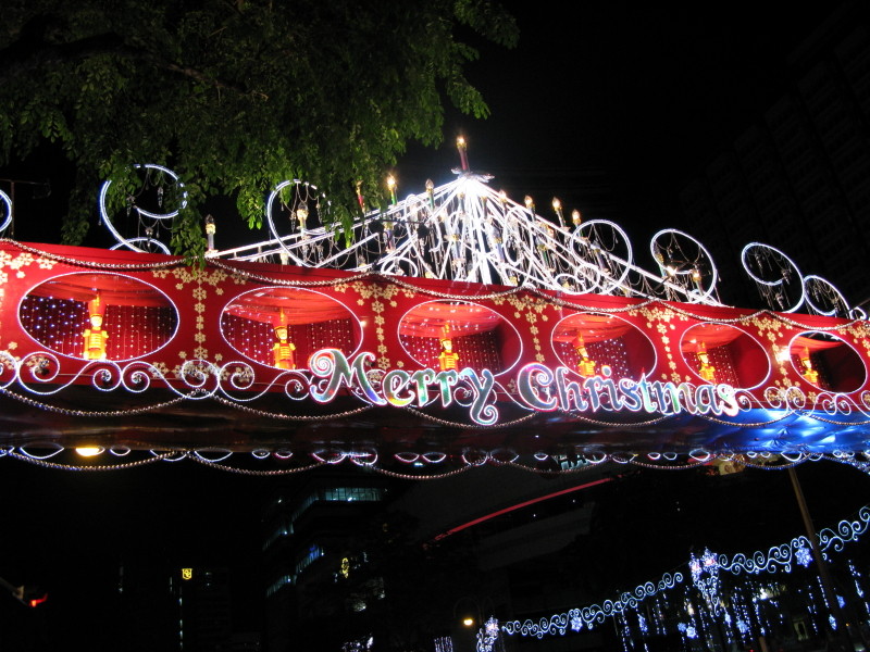 Schöne Vorweihnachtszeit aus Singapur...