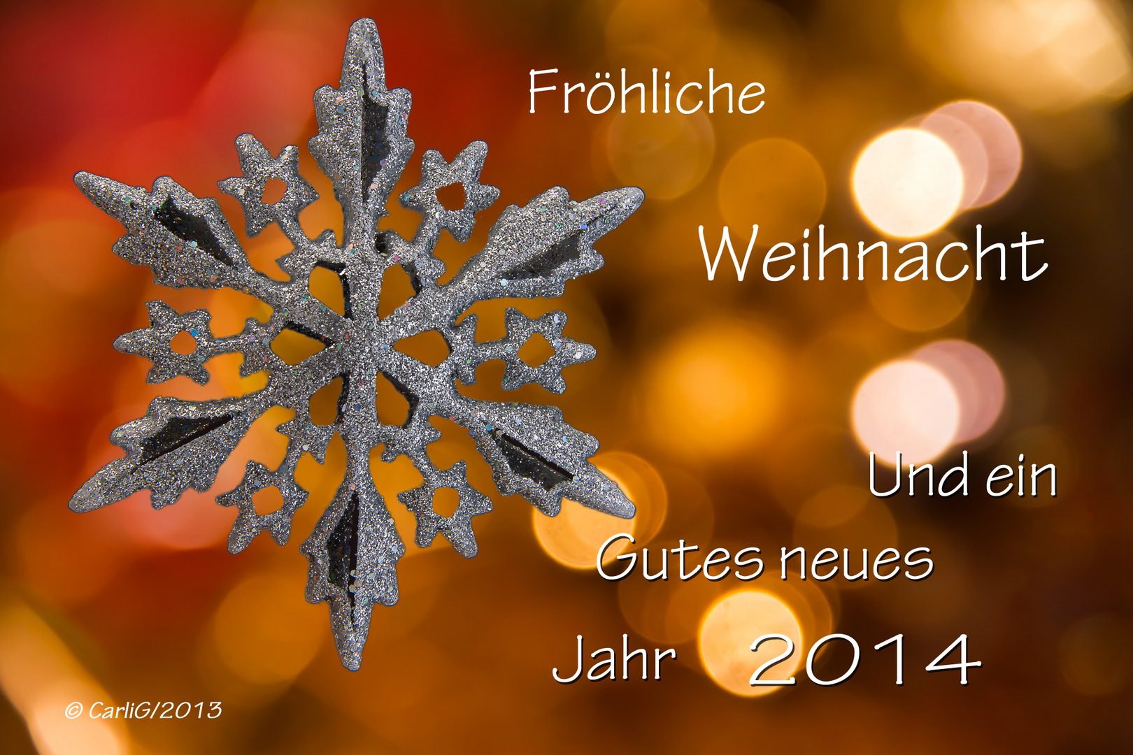 Schöne Weihnacht und ein gutes 2014....