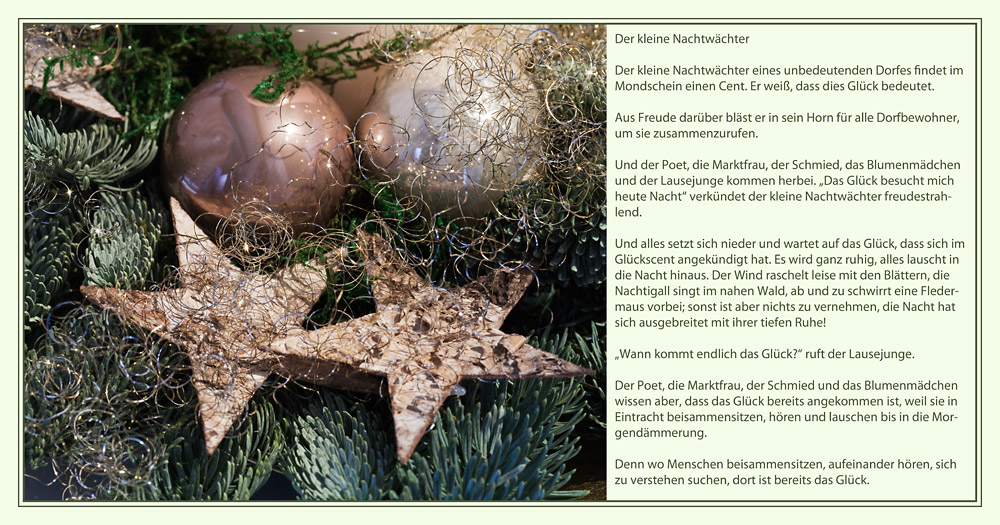 Schöne Weihnachten...