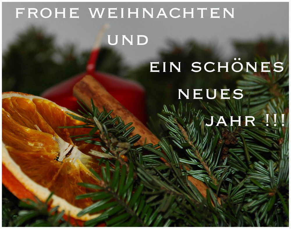 schöne weihnachten