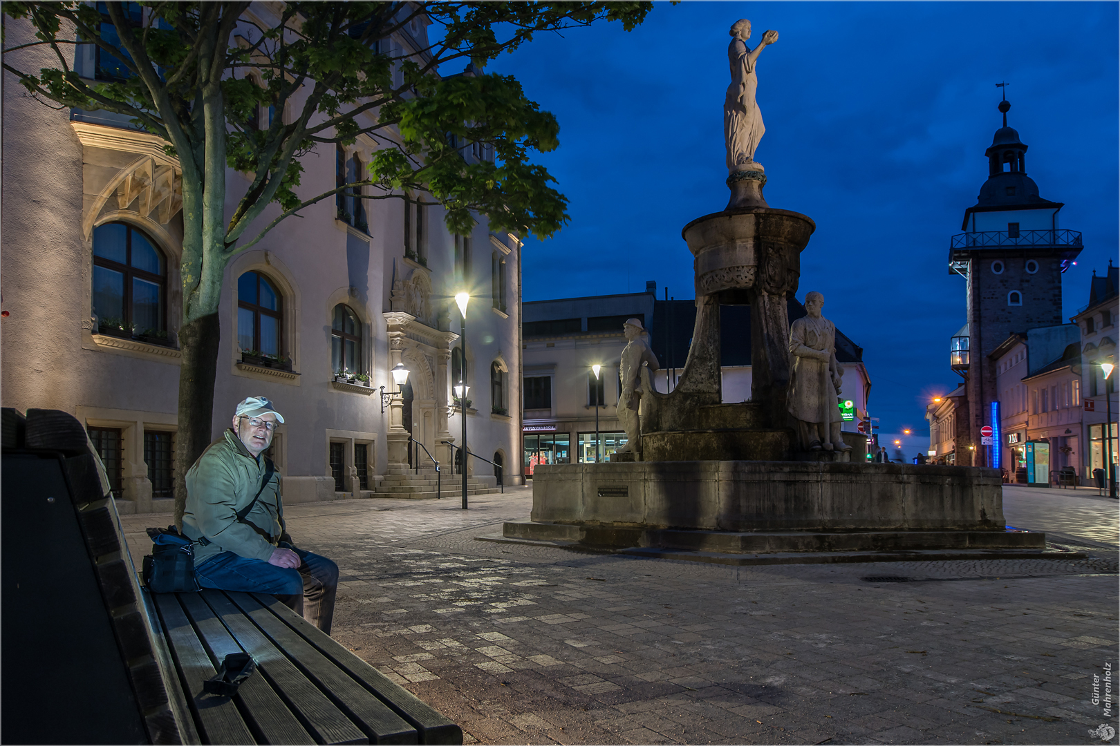 Schönebeck: Auf dem Marktplatz