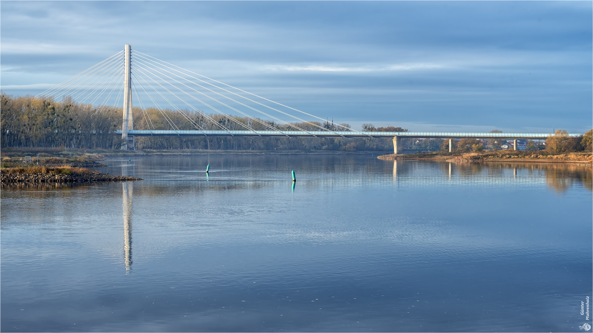 Schönebeck, Elbauenbrücke