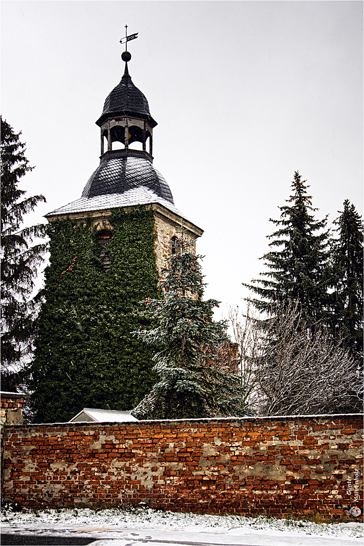 Schönebeck, Kirchturm von Felgeleben