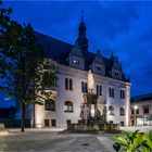 Schönebeck, Marktbrunnen und Rathaus