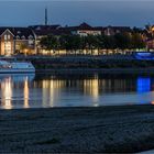 Schönebeck, Ufer mit Sandbank