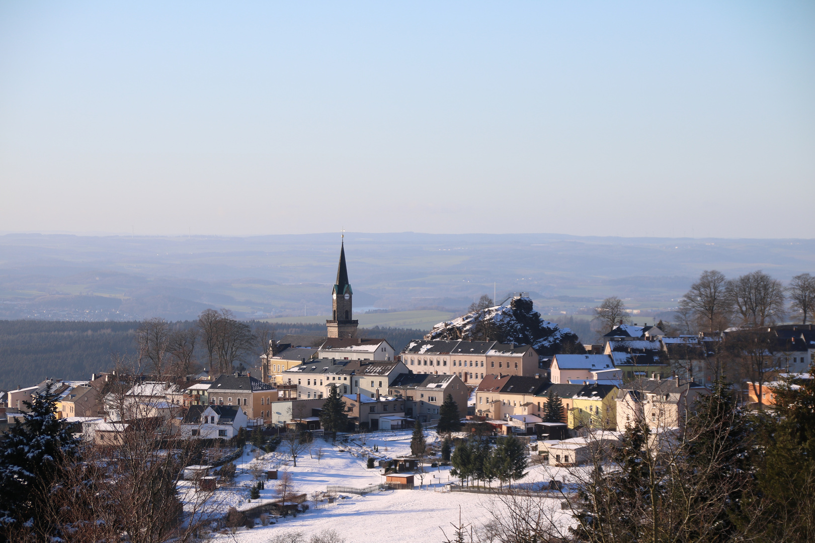 Schöneck, Balkon des Vogtlandes