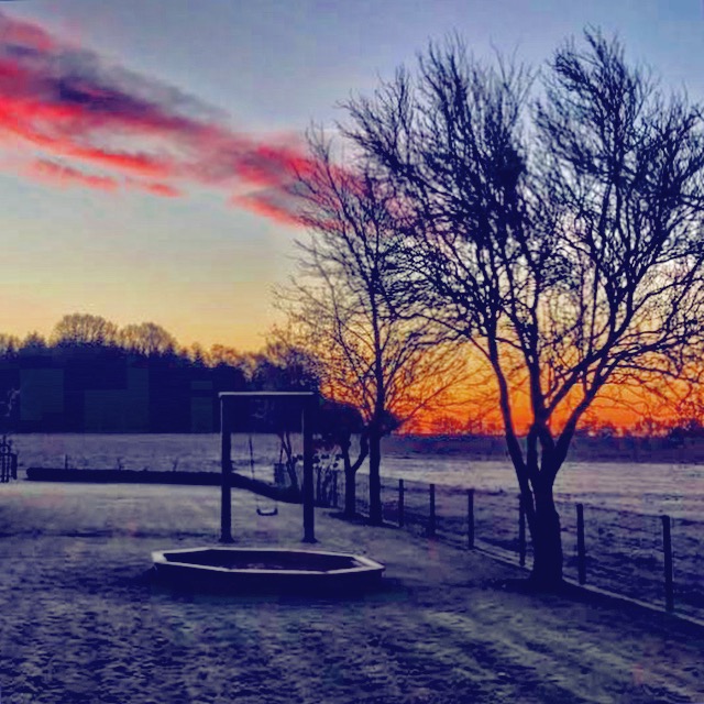 Schönen Abend Winter!