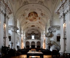 Schönenbergkirche Ellwangen Blick aus dem Chor