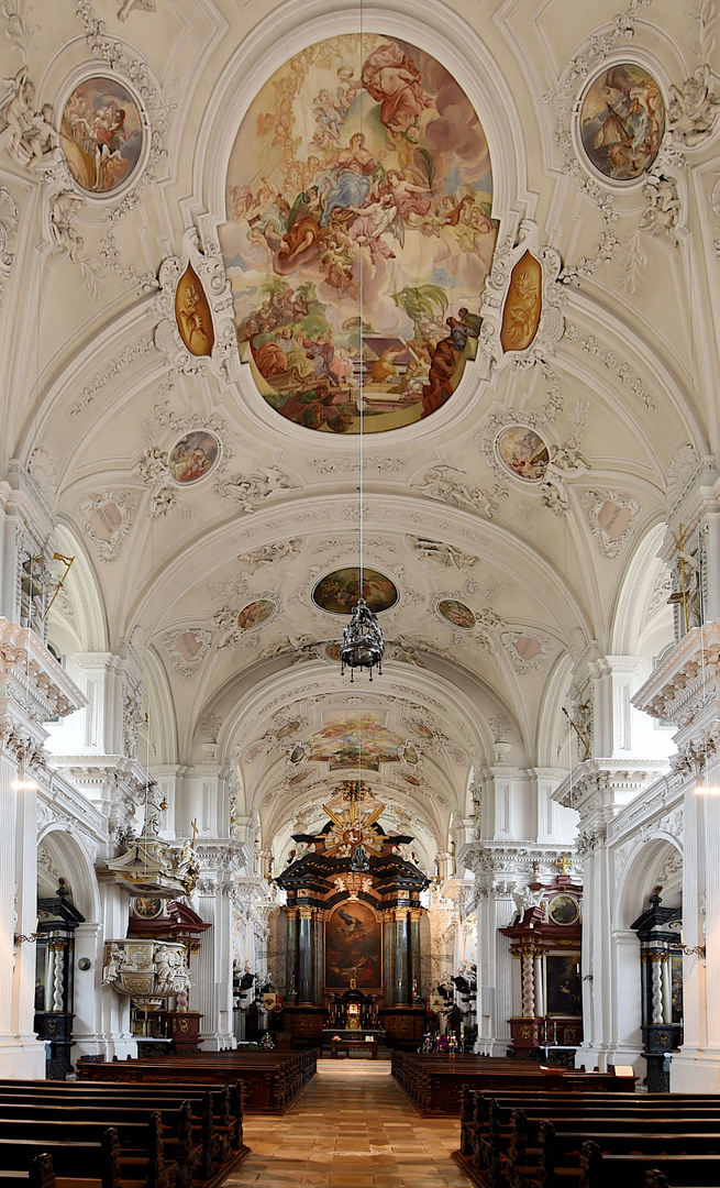 Schönenbergkirche Ellwangen Blick zum Chor