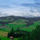 Schönengrund mit Säntis im Hintergrund 