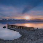 Schöner Abend am Chiemsee