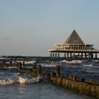 Schöner Abend an der Seebrücke Heringsdorf