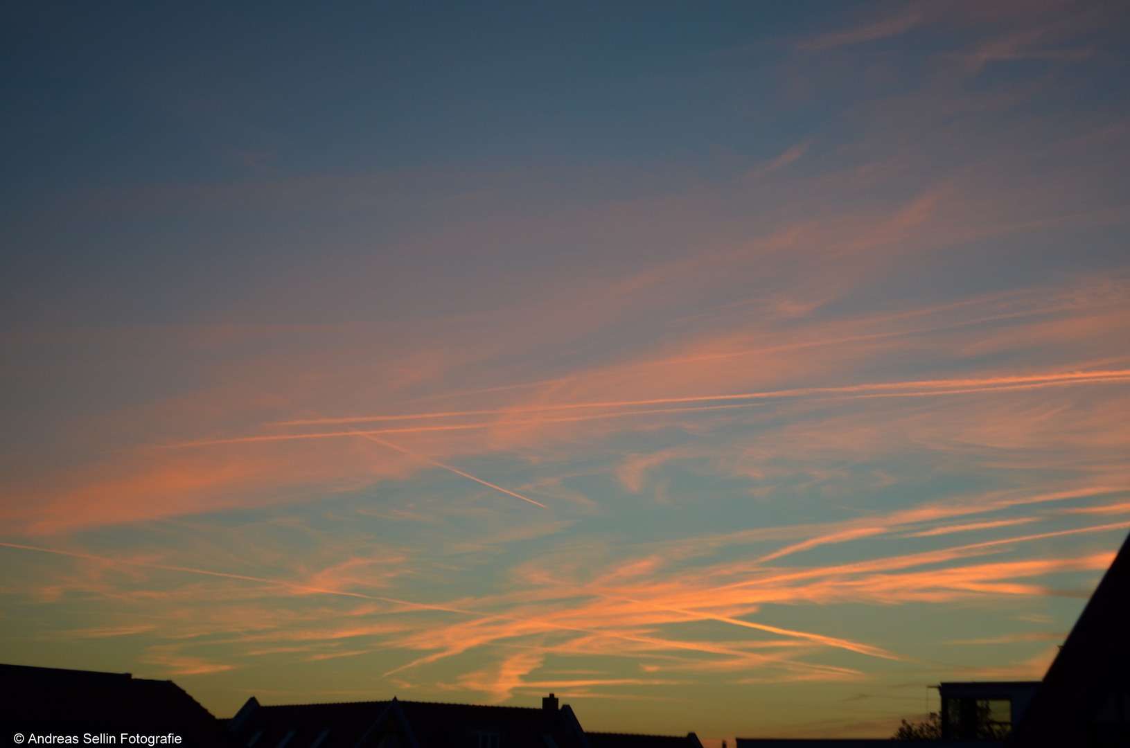 Schöner Abendhimmel