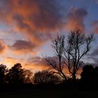 Schöner Abendhimmel