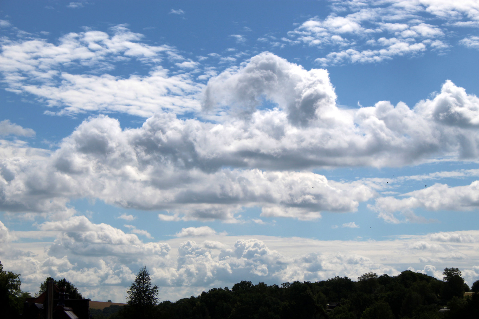 schöner als mancher Film, dieses Wolkenprogramm