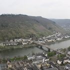 schöner ausblick auf den rhein/mosel  in cochem