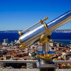 Schöner Ausblick auf Marseille von Montmartre Marseille