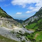 schöner Ausblick in den Alpen