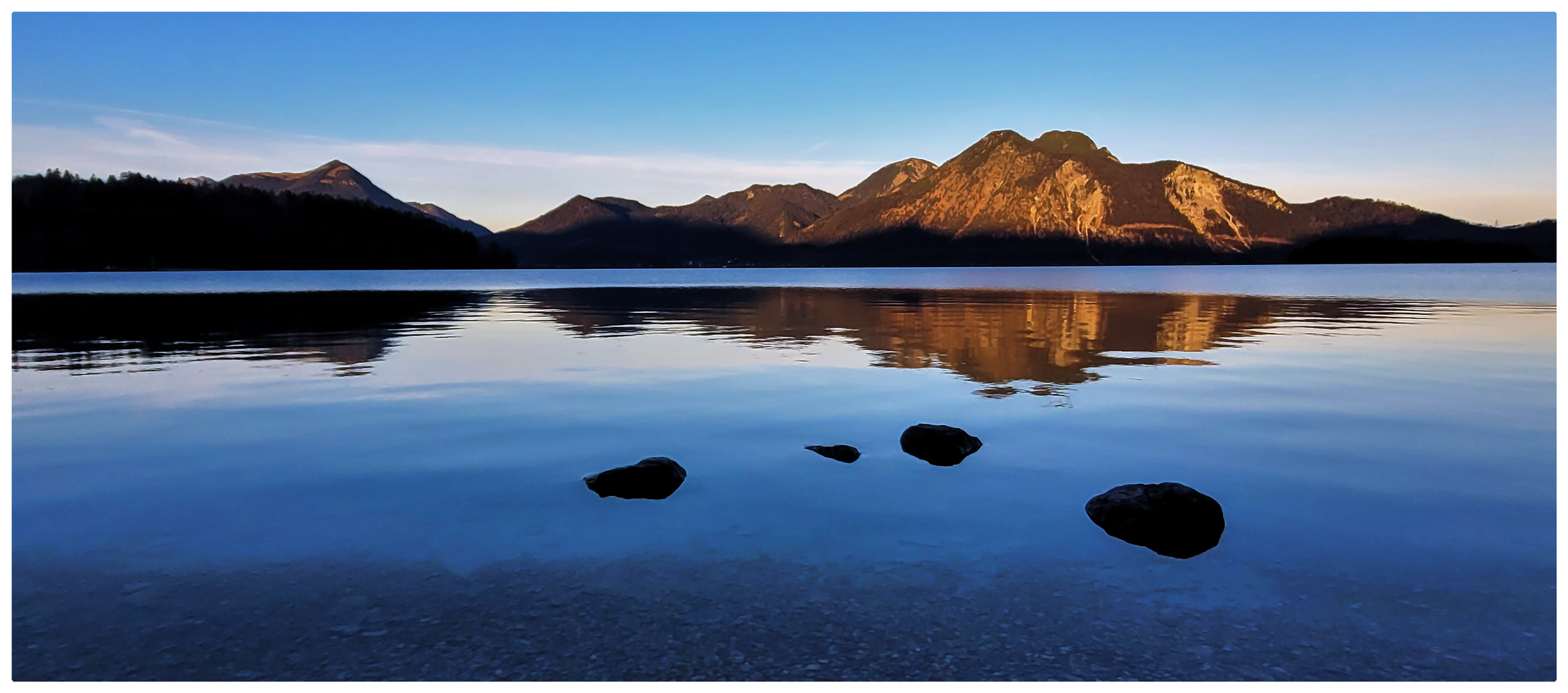 Schöner Bergsee