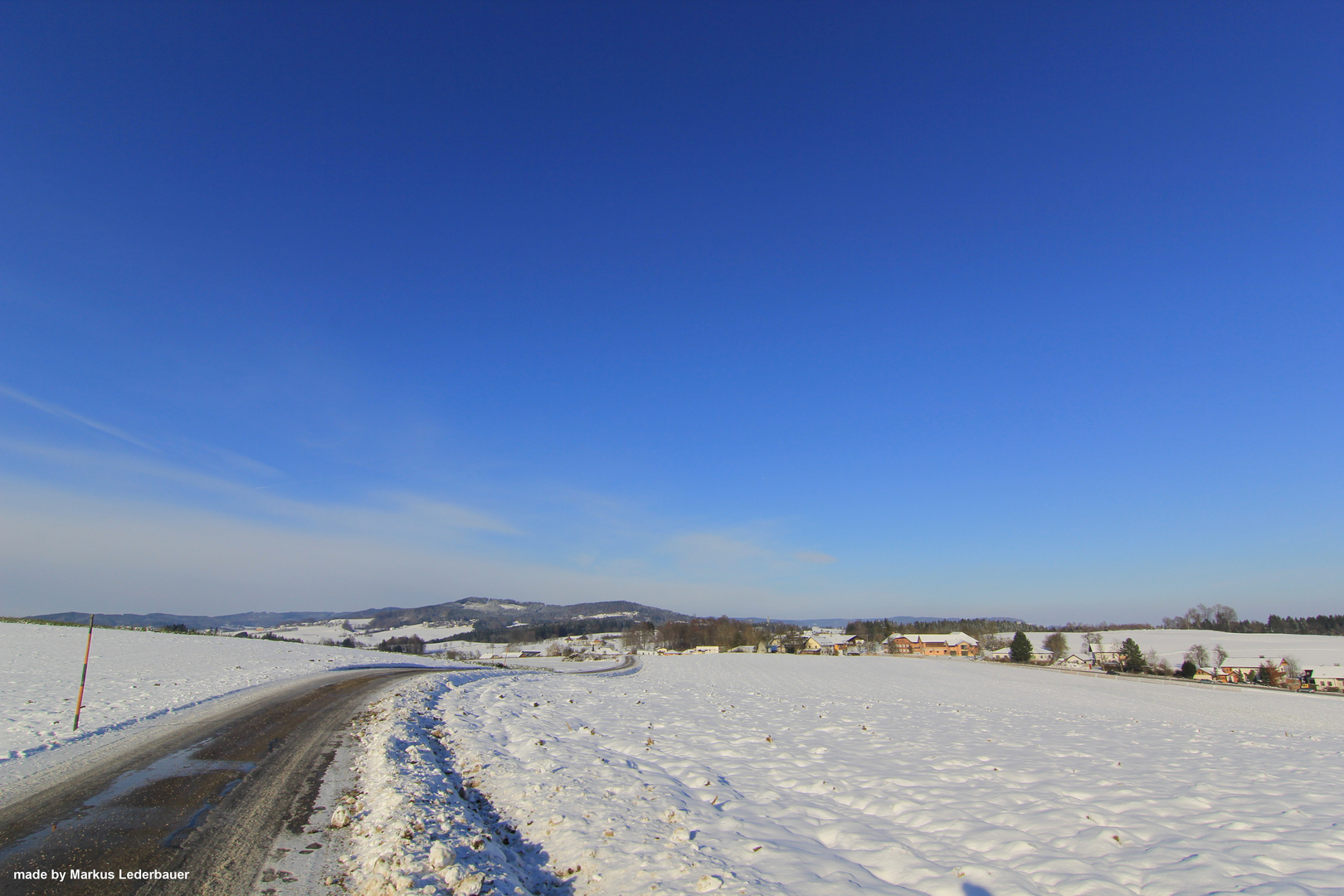 Schöner blauer Himmel