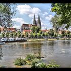 Schöner Blick auf den Regensburger Dom