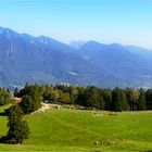 Schöner Blick auf die Bayerischen Voralpen