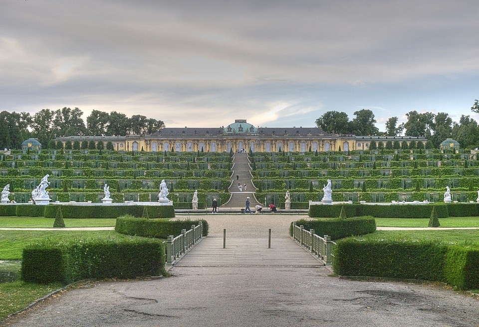 Schöner Blick bei trübem Wetter