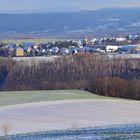 Schöner Blick über das Müglitztal nach Burghartswalde...