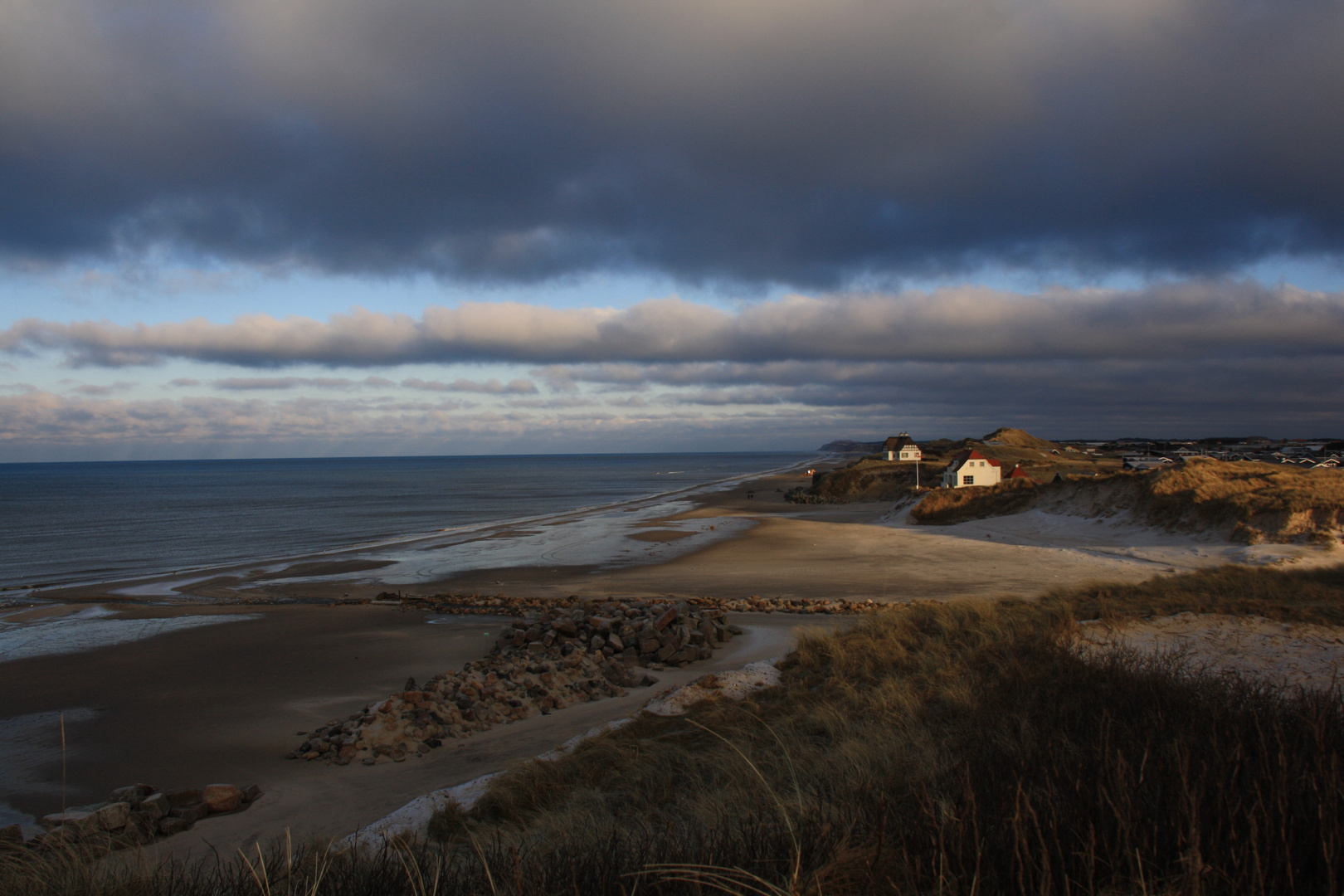 Schöner Blick über den Strand