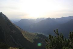 Schöner Blick von der Herman-von-barth hütte