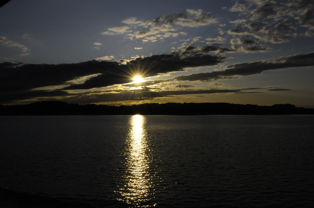 Schöner Chiemsee Abend