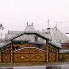 schöner Eingang in einem Dorf in der Region Moldova / Moldau