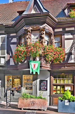 Schöner Erker an dem Restaurant