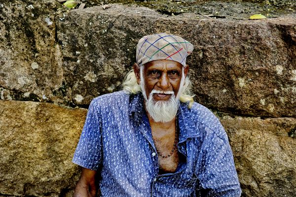 Schöner fremder Mann