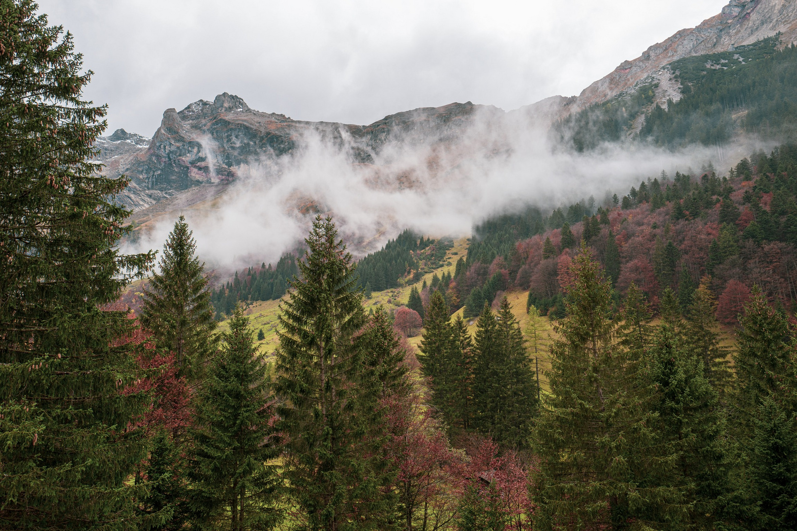 schöner Herbst im Brandnertal