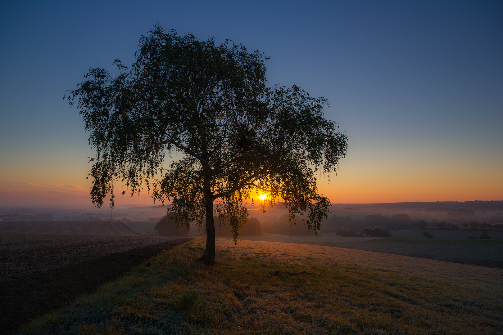 Schöner Herbstmorgen