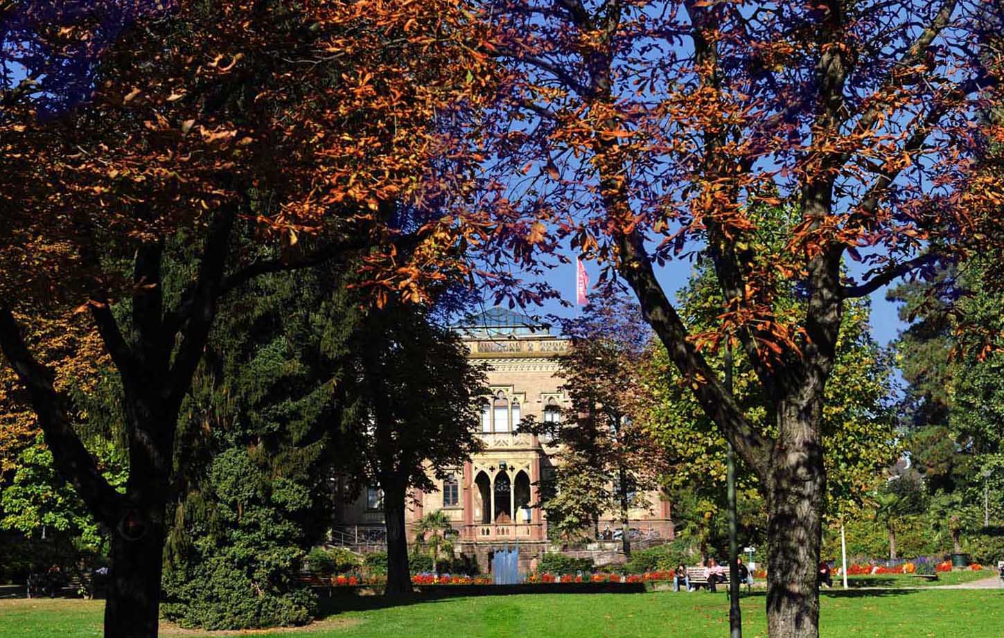 Schöner Herbsttag in Freiburg