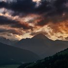 Schöner kann ein Wandertag nicht enden, Blick vom Balkon unserer..