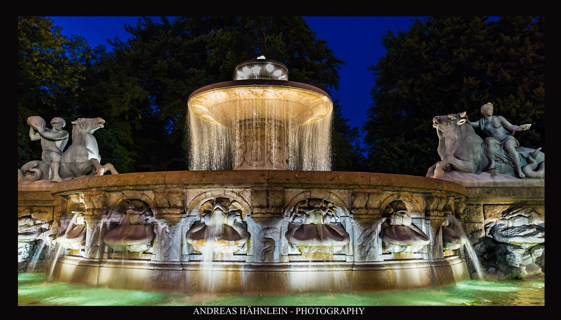 Schöner Münchner Brunnen