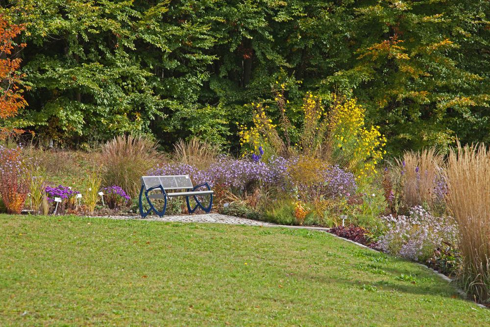Schoner Platz Botanischer Garten Ulm Foto Bild Landschaft