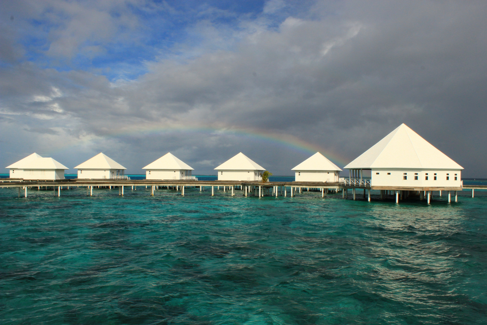 schöner Regenbogen