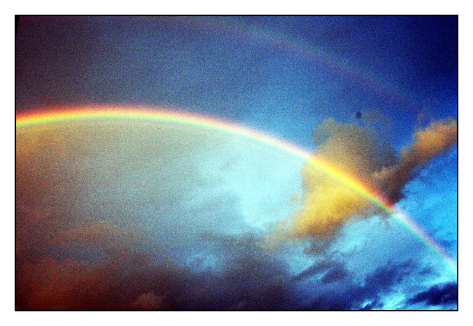 schöner Regenbogen