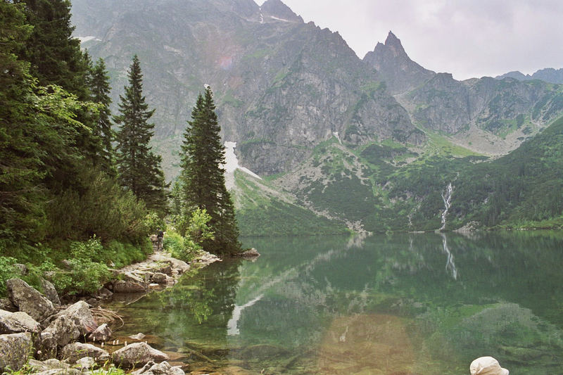 schöner See in der Hohen Tatra