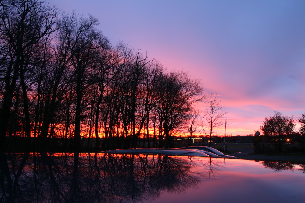 Schöner Sonnenaufgang