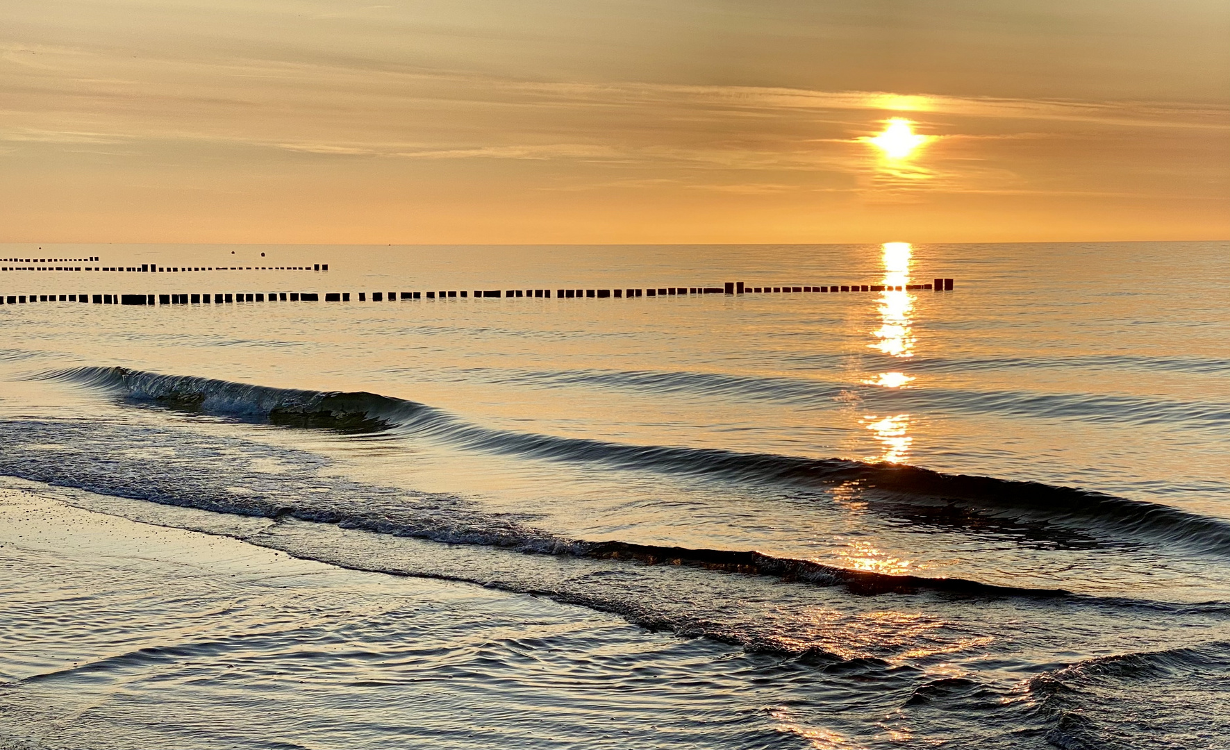 Schöner Sonnenuntergang