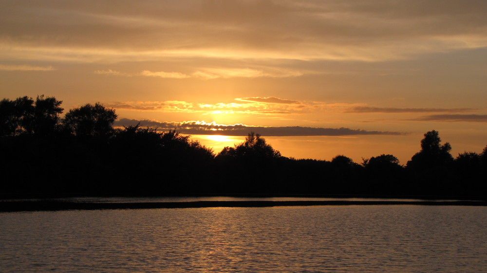 Schöner Sonnenuntergang