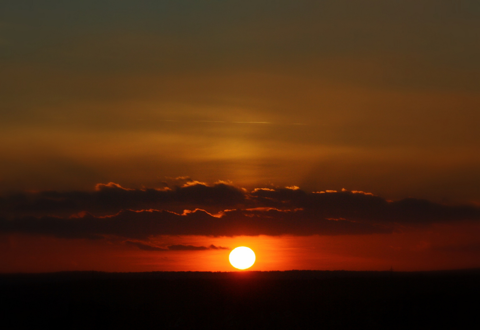 Schöner Sonnenuntergang